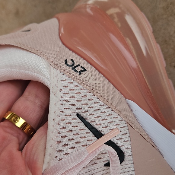 Nike women’s air max 270 soft pink size 8  [AH6789-604] Price Final - Picture 3 of 13